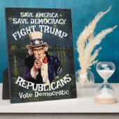 トランプ フォトプラーク (側面)