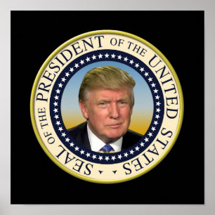 トランプ·フォト·シ大統領のール社長 ポスター