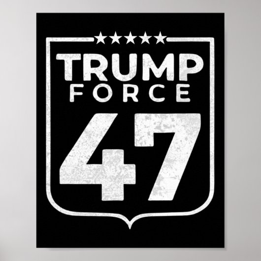 トランプ・フォース47 ポスター (正面)