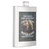 トランプ フラスク (右)