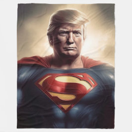 トランプ フリースブランケット