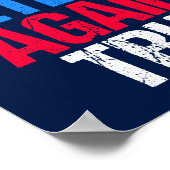 トランプ・ブルー選挙反対退役軍人 ポスター (角)