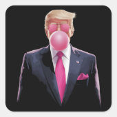 トランプ・ブルー・ガム スクエアシール (正面)