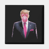 トランプ・ブルー・ガム マグネット (正面)