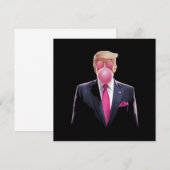 トランプ・ブルー・ガム 招待状 (正面/裏面)