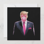 トランプ・ブルー・ガム 招待状 (正面)