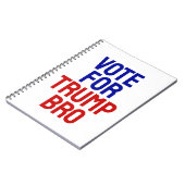 トランプ・ブロの投票 – 選挙2024 ノートブック (左側)