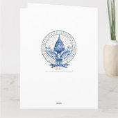 トランプ・ペンス社長就任ロゴ就任 カード (裏面)