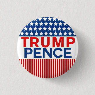 トランプ – ペンス2016 缶バッジ