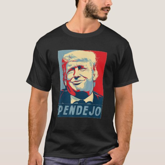 トランプ・ペンデホ私の大統領はTシャツを弾劾しない Tシャツ (正面)