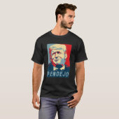 トランプ・ペンデホ私の大統領はTシャツを弾劾しない Tシャツ (正面フル)