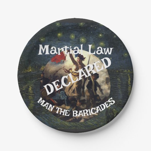 トランプ ペーパープレート (正面)