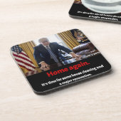 トランプ.....ホーム再......ハウスクリーニング！ コースター (左側)