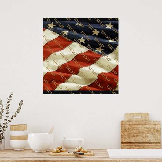 トランプ ポスター (キッチン)