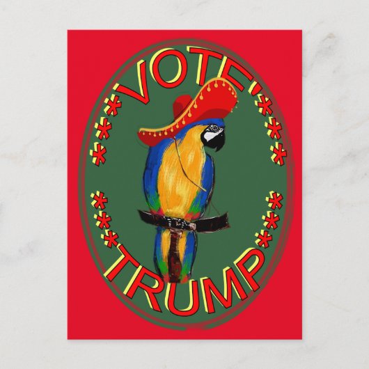 トランプ ポストカード (正面)