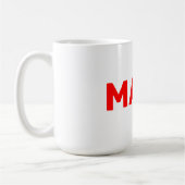 トランプ・マガ2024 コーヒーマグカップ (左)