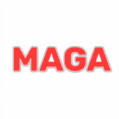 トランプ・マガ2024 シール (正面)