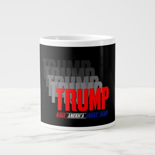 トランプ（マガ） ジャンボコーヒーマグカップ (正面)