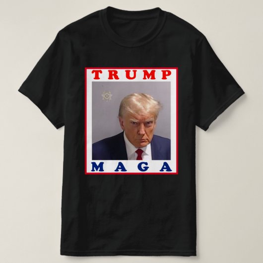 トランプ・マガ Tシャツ (デザイン正面)