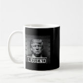 トランプ・マグショット大統領 コーヒーマグカップ (左)