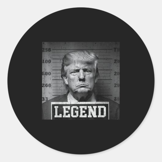トランプ・マグショット大統領 ラウンドシール (正面)