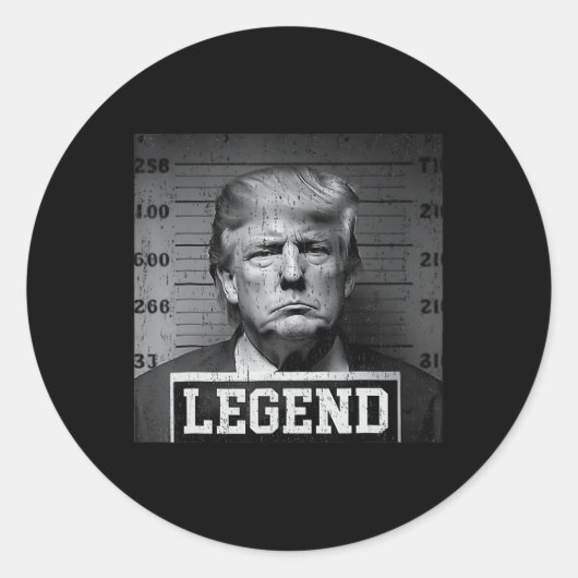 トランプ・マグショット大統領 ラウンドシール (正面)