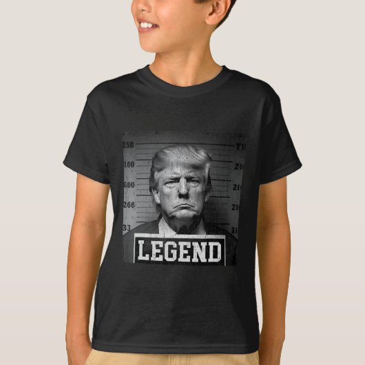 トランプ・マグショット大統領 Tシャツ (正面)