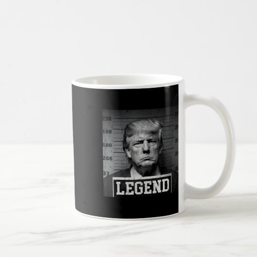 トランプ・マグショット コーヒーマグカップ (右)