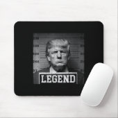 トランプ・マグショット マウスパッド (マウス)