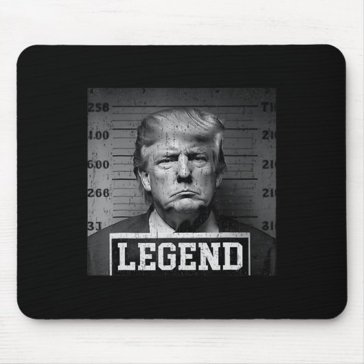 トランプ・マグショット マウスパッド (正面)