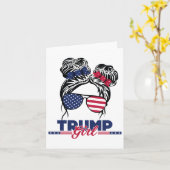 トランプ・マム 2025年就任日 メッシー・バン・アメリカン カード (黄色い花)