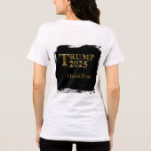 トランプ ミシガン 時計 トライブレンドTシャツ (裏面)
