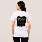トランプ ミシガン 時計 トライブレンドTシャツ (裏面全面)