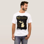 トランプ ミシガン 時計 Tシャツ (正面フル)