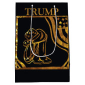 トランプ ミディアムペーパーバッグ (裏面)