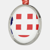 トランプ メタルオーナメント (左)