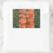 トランプ – メンタルヘルスを支える 長方形シール (バッグ)