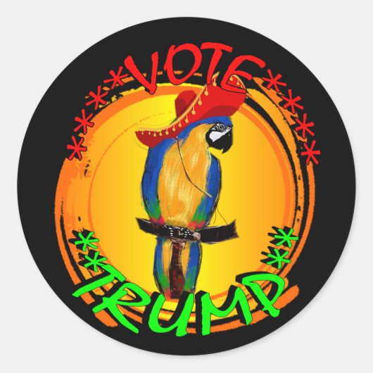 トランプ ラウンドシール (正面)