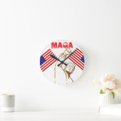 トランプ ラウンド壁時計 (ホーム)