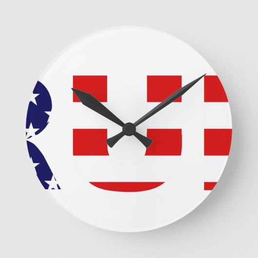 トランプ ラウンド壁時計 (正面)