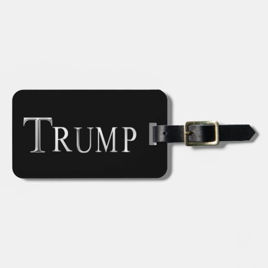 トランプ ラゲッジタグ (正面横)