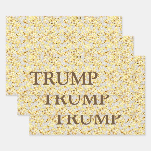 トランプ ラッピングペーパーシート (セット)