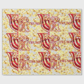 トランプ ラッピングペーパー (フラット)