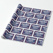 トランプ ラッピングペーパー アメリカを取り戻せ (アンロールド)