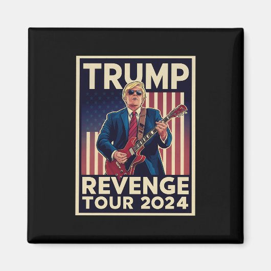 トランプ リベンジ ツアー 2024 政治選挙 2024 マグネット (正面)