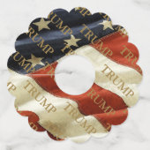 トランプ ワイングラスタグ (正面)