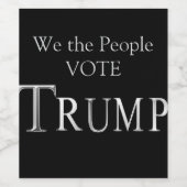 トランプ ワインラベル (シングルラベル)