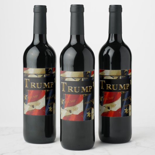 トランプ ワインラベル (ボトル)