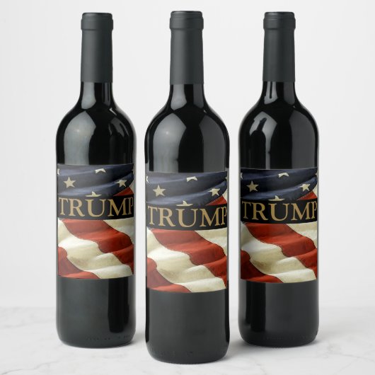 トランプ ワインラベル (ボトル)