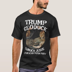 トランプ ワニ イエス共和党おしっこパーティー Tシャツ